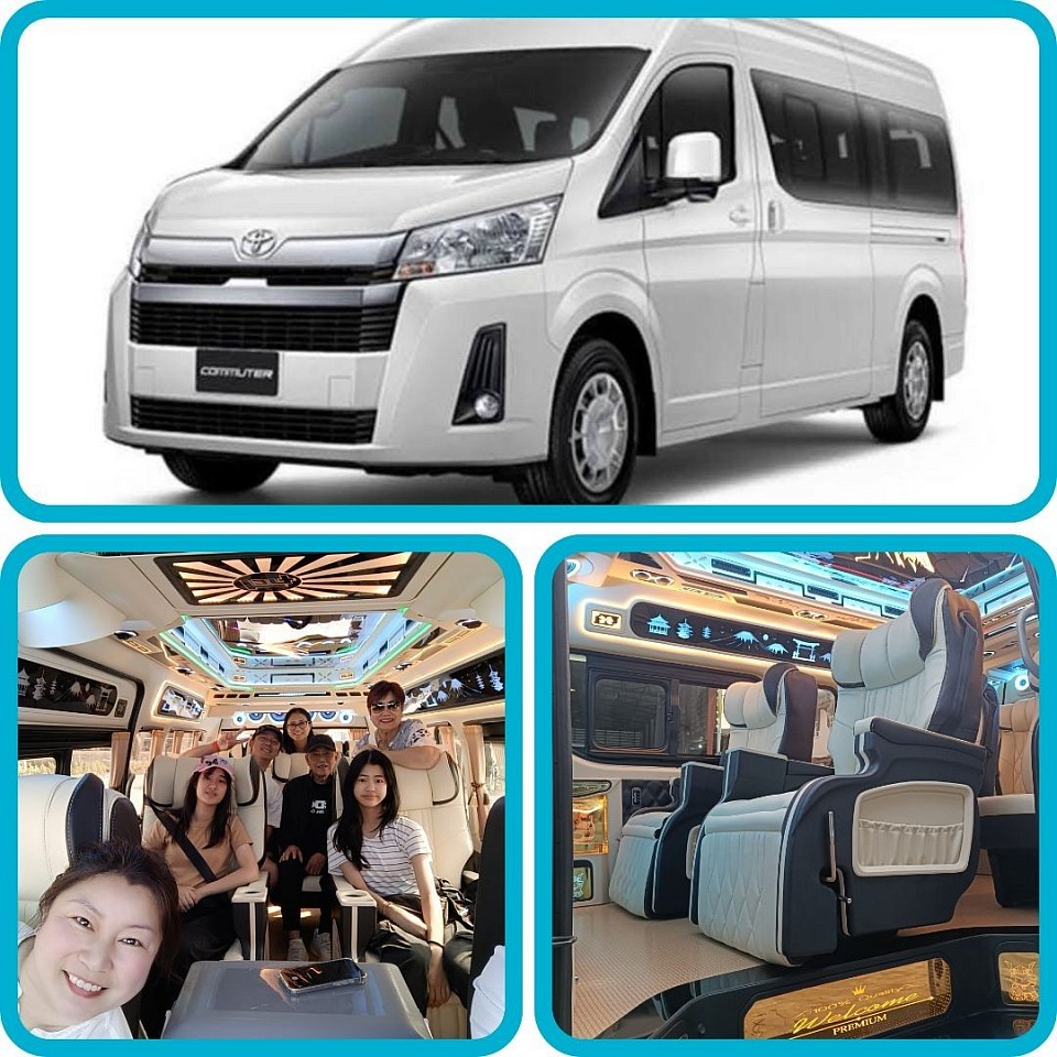 Luxury van rental with driver Bangkok